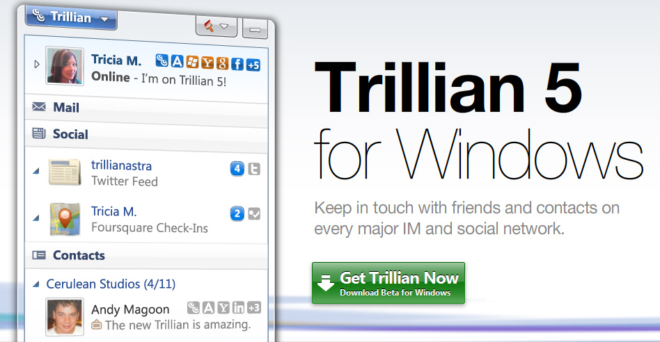 trillian 5 pro for windows